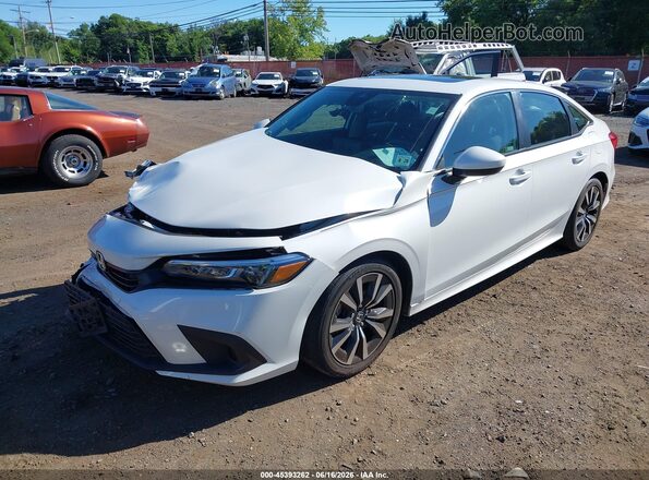 2HGFE1F70PH319704 2023 HONDA CIVIC White Przód lewy