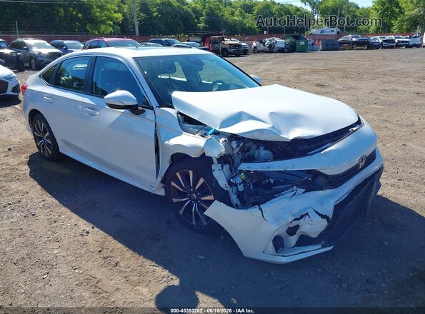 2HGFE1F70PH319704 2023 HONDA CIVIC White Widok z przodu