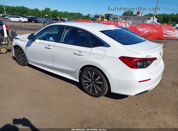 2HGFE1F70PH319704 2023 HONDA CIVIC White Tył lewy