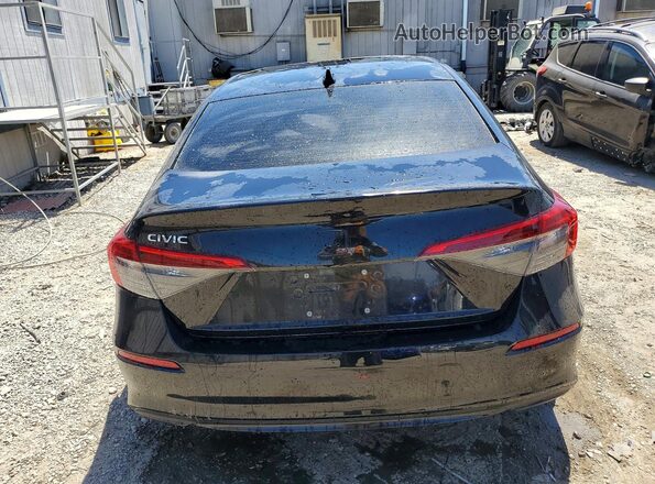 2HGFE1F70PH324448 2023 HONDA CIVIC Black უკანა ხედი