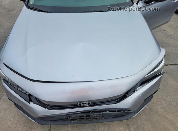 2HGFE1F70RH326476 2024 HONDA CIVIC Silver Rear interior view