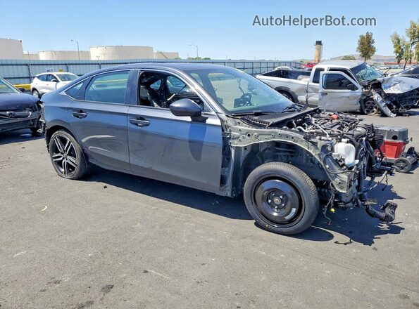 2HGFE1F70RH326641 2024 HONDA CIVIC Charcoal Передня права чверть