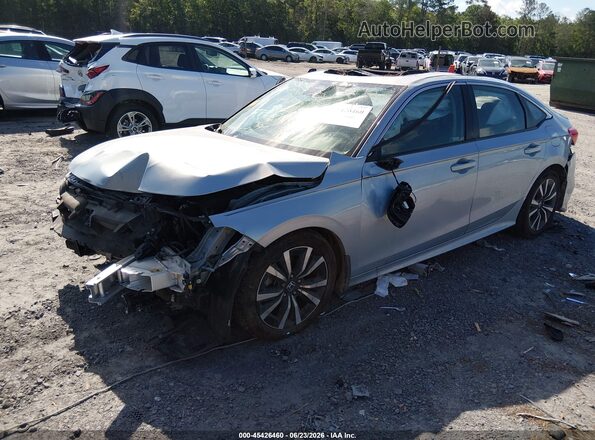 2HGFE1F71PH309859 2023 HONDA CIVIC Blue Przód lewy