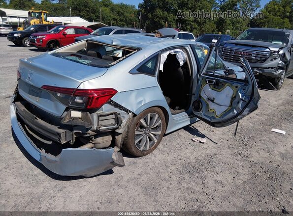 2HGFE1F71PH309859 2023 HONDA CIVIC Blue Tył prawy