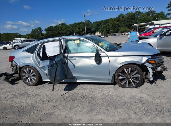 2HGFE1F71PH309859 2023 HONDA CIVIC Blue Widok zestawu wskaźników