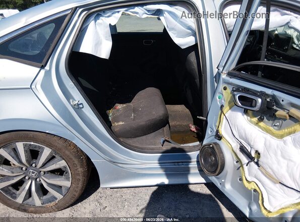 2HGFE1F71PH309859 2023 HONDA CIVIC Blue Widok naklejki z numerem VIN
