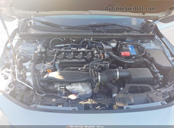 2HGFE1F71PH322031 2023 HONDA CIVIC Gray Rear view