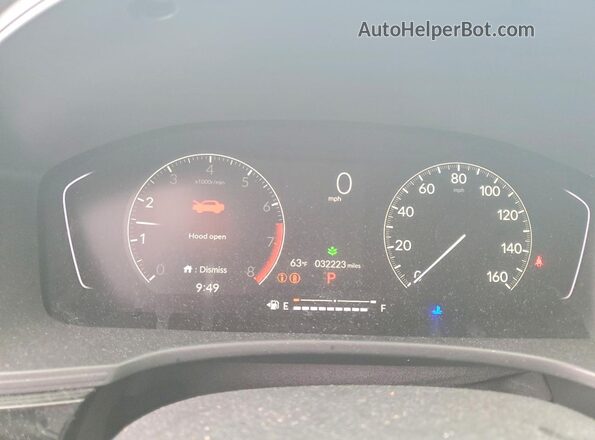 2HGFE1F71RH336322 2024 HONDA CIVIC Серый Вид щитка приборов