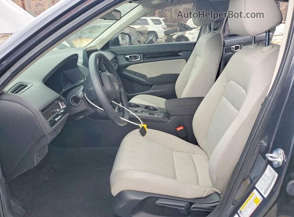 2HGFE1F71RH336322 2024 HONDA CIVIC Серый Вид салона спереди