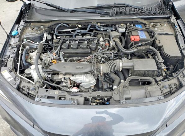 2HGFE1F71RH336322 2024 HONDA CIVIC Серый Вид задней части салона