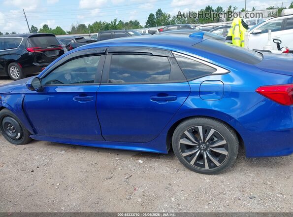 2HGFE1F72NH322651 2022 HONDA CIVIC Blue 