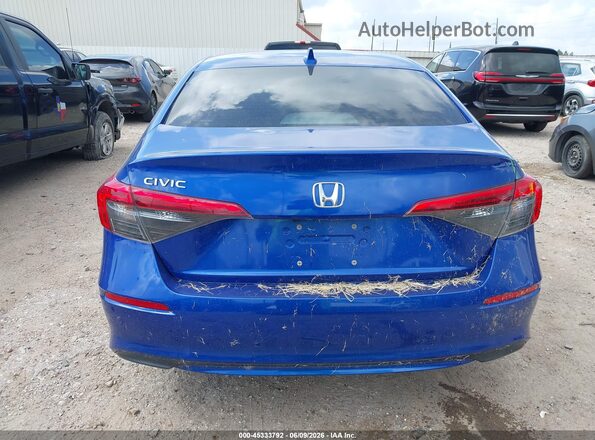 2HGFE1F72NH322651 2022 HONDA CIVIC Blue 