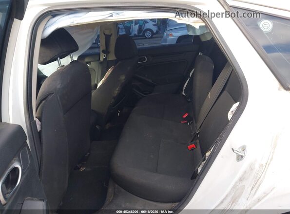 2HGFE1F72PH314018 2023 HONDA CIVIC White Widok naklejki z numerem VIN