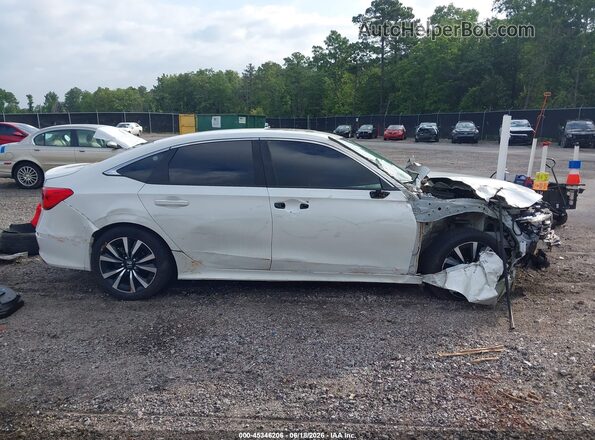 2HGFE1F72PH314018 2023 HONDA CIVIC White Widok wnętrza 360 stopni
