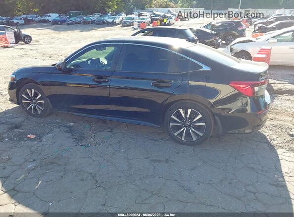 2HGFE1F73NH320858 2022 HONDA CIVIC Black Հետևի ձախ