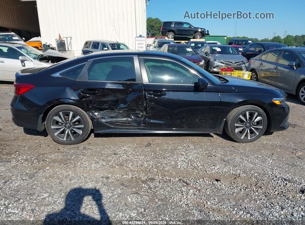 2HGFE1F73NH320858 2022 HONDA CIVIC Black Սալոնի հետևի տեսք