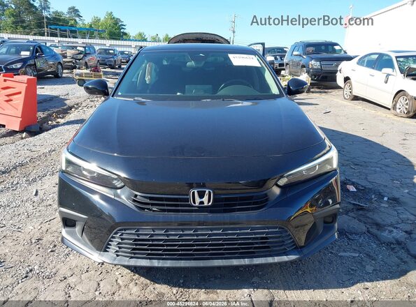2HGFE1F73NH320858 2022 HONDA CIVIC Black Սարքավորումների վահանակի տեսք