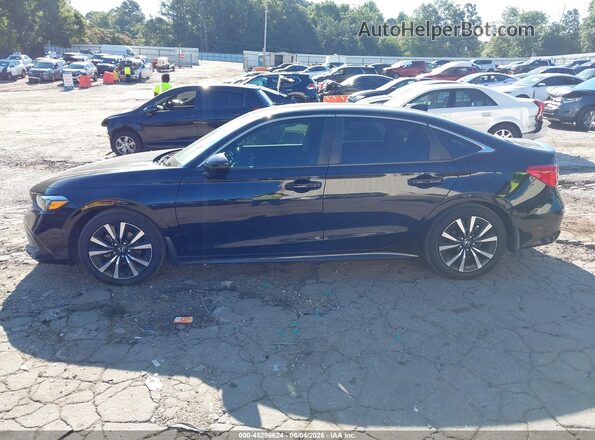 2HGFE1F73NH320858 2022 HONDA CIVIC Black Սալոնի 360 աստիճան տեսք