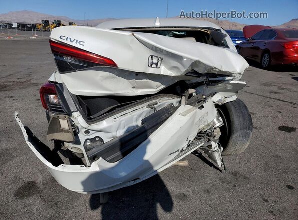2HGFE1F73NH323324 2022 HONDA CIVIC White Հետևի տեսք