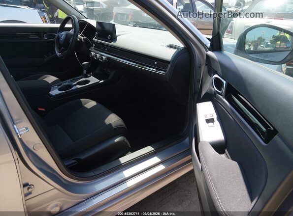 2HGFE1F73PH312956 2023 HONDA CIVIC Silver Vista interior delantera