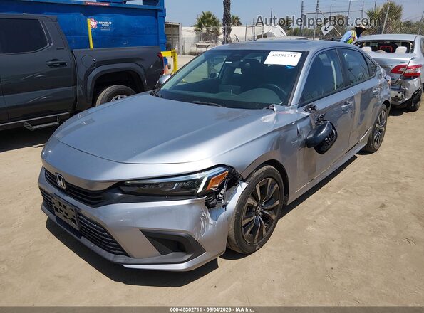 2HGFE1F73PH312956 2023 HONDA CIVIC Silver Vista tres cuartos delantera izquierda