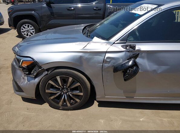 2HGFE1F73PH312956 2023 HONDA CIVIC Silver Vista frontal