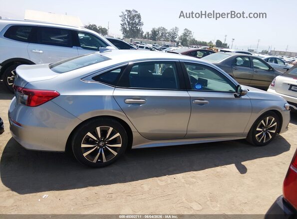 2HGFE1F73PH312956 2023 HONDA CIVIC Silver Vista interior trasera