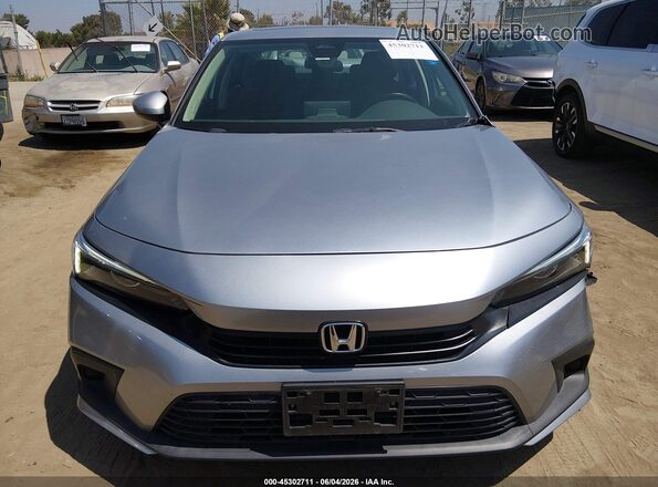 2HGFE1F73PH312956 2023 HONDA CIVIC Silver Vista del cuadro de instrumentos