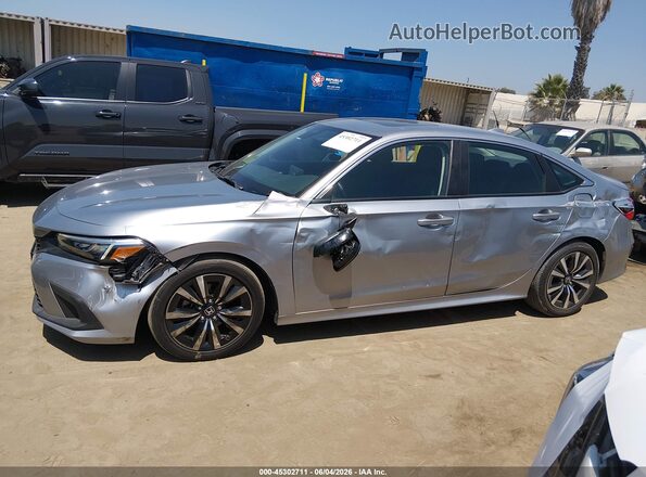 2HGFE1F73PH312956 2023 HONDA CIVIC Silver Vista interior de 360 grados