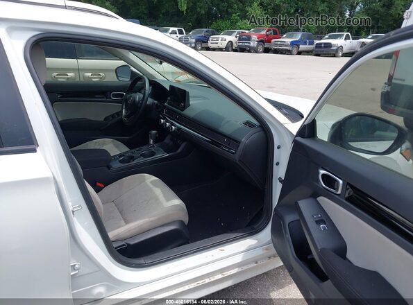 2HGFE1F73PH324802 2023 HONDA CIVIC White Widok wnętrza z przodu