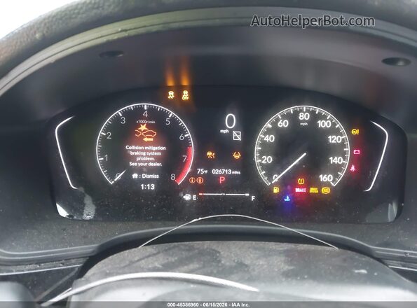 2HGFE1F73RH318050 2024 HONDA CIVIC Gray უკანა სავარძლების ხედი