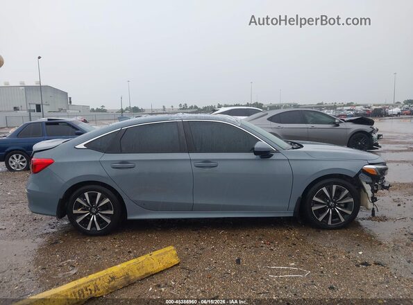 2HGFE1F73RH318050 2024 HONDA CIVIC Gray უკანა სალონის ხედი