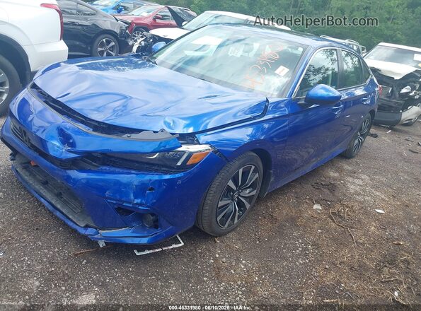 2HGFE1F73RH326861 2024 HONDA CIVIC Blue Front left
