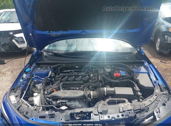 2HGFE1F73RH326861 2024 HONDA CIVIC Blue Rear view
