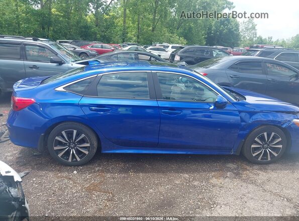 2HGFE1F73RH326861 2024 HONDA CIVIC Blue 360 interior view