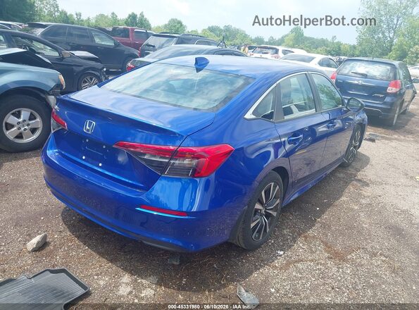 2HGFE1F73RH326861 2024 HONDA CIVIC Blue Rear right