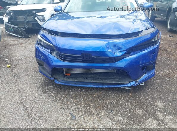 2HGFE1F73RH326861 2024 HONDA CIVIC Blue Rear interior view