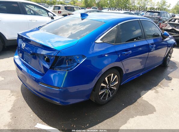 2HGFE1F74NH320965 2022 HONDA CIVIC Blue Tył prawy