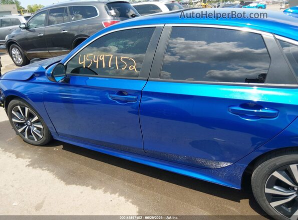 2HGFE1F74NH320965 2022 HONDA CIVIC Blue 