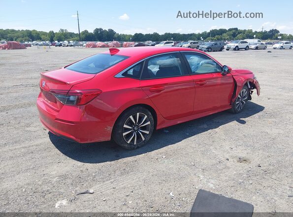2HGFE1F74RH336864 2024 HONDA CIVIC Red უკანა მარჯვენა