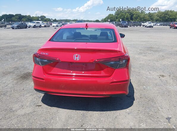 2HGFE1F74RH336864 2024 HONDA CIVIC Red 
