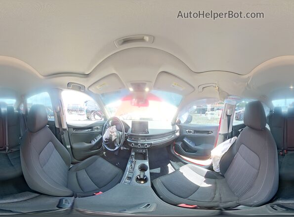 2HGFE1F75NH304564 2022 HONDA CIVIC Red VIN კოდის სტიკერის ხედი