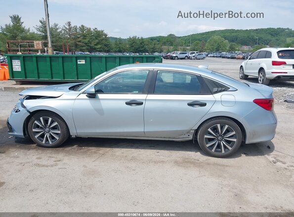 2HGFE1F75NH314057 2022 HONDA CIVIC Light Blue 