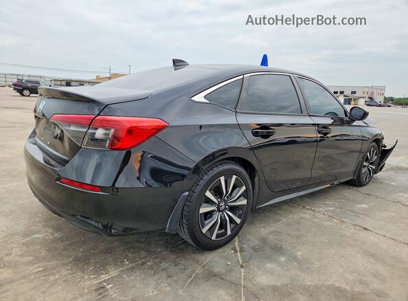 2HGFE1F75NH323759 2022 HONDA CIVIC Black Rear right