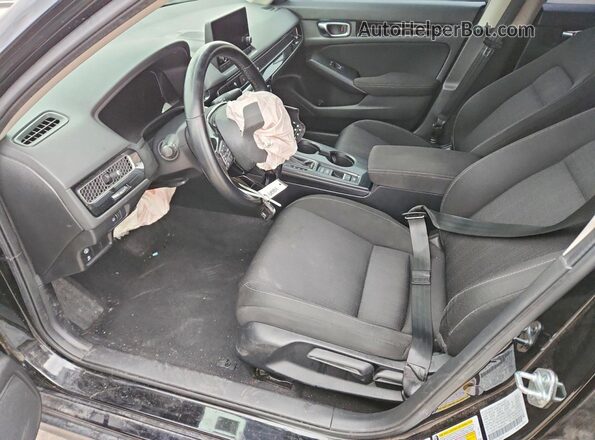 2HGFE1F75NH323759 2022 HONDA CIVIC Black Front interior view