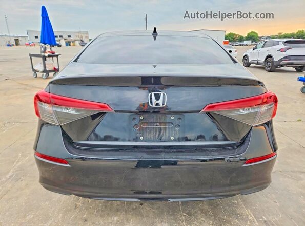 2HGFE1F75NH323759 2022 HONDA CIVIC Black Rear view