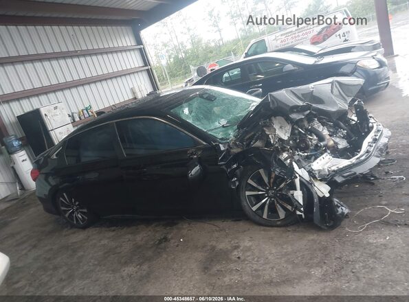 2HGFE1F75PH303420 2023 HONDA CIVIC Black უკანა სალონის ხედი