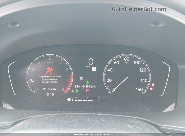 2HGFE1F75PH323747 2023 HONDA CIVIC White Vista de los asientos traseros