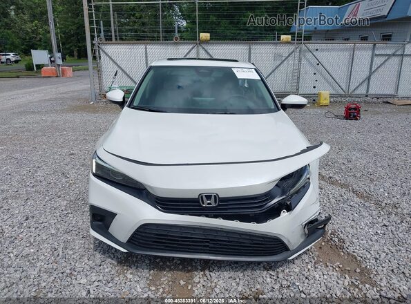 2HGFE1F75PH323747 2023 HONDA CIVIC White Vista interior trasera