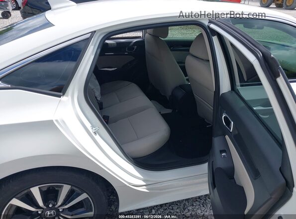 2HGFE1F75PH323747 2023 HONDA CIVIC White Vista de la etiqueta del VIN